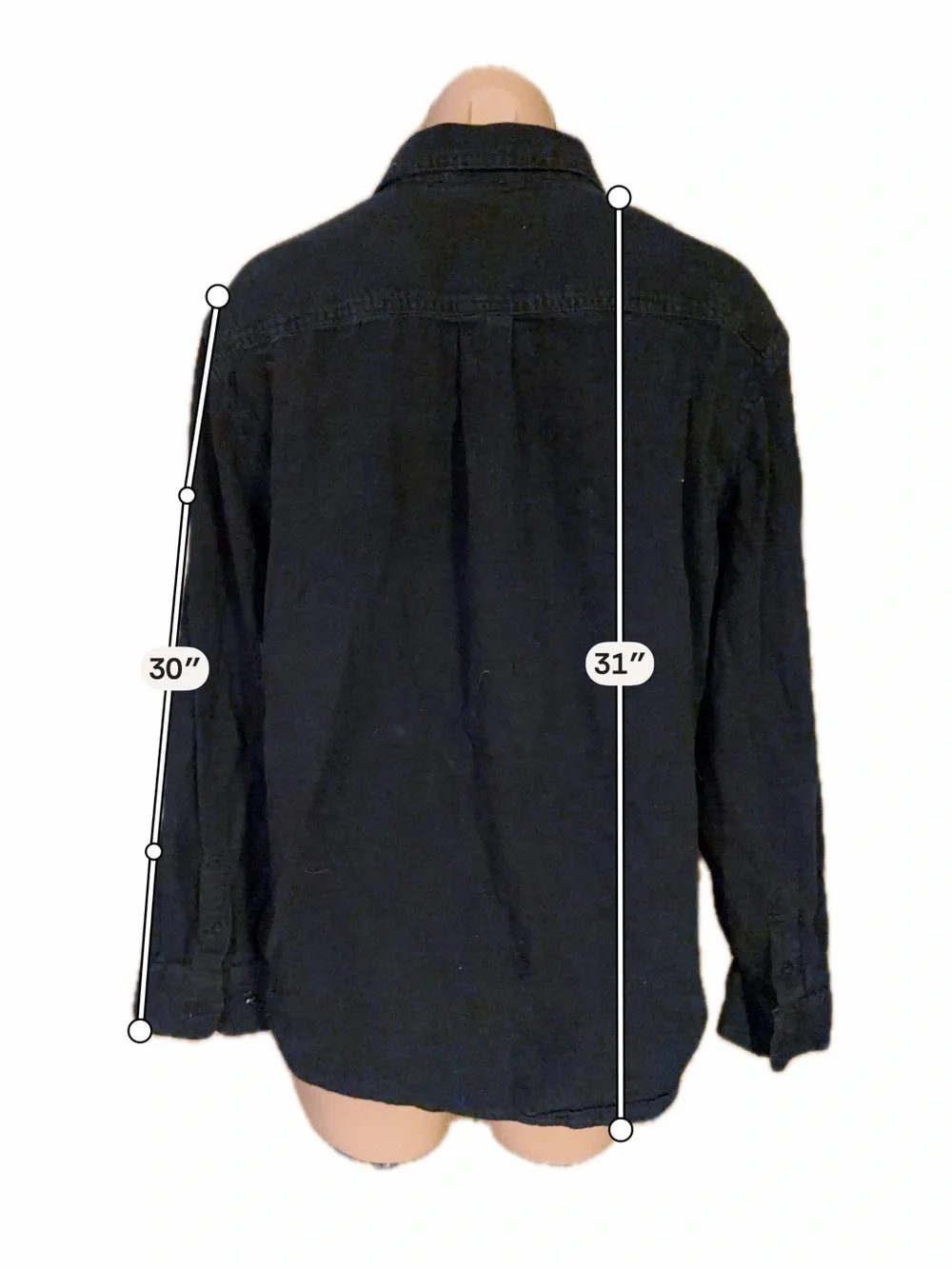 The North Face Mens Large Black Vintage Y2K Long Sleeve Button Hiking Shirt